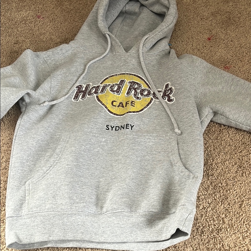 Gray Hard Rock Cafe Hoodie